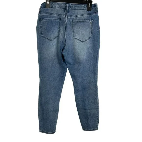 Vintage America Women Skinny Ankle Denim Jeans Size 8/29 - Picture 2 of 9